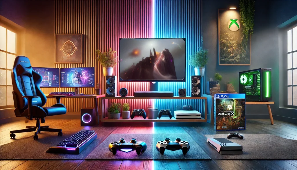 Pc and console gaming